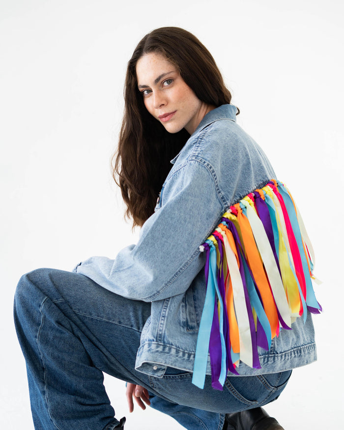 Color burst Denim - Jacket