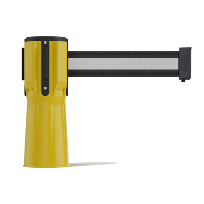 YELLOW / BLACK WITH WHITE HORIZONTAL STRIPE