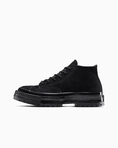 Converse Chuck 70 National Suede - Black/Black/Black - A16370c