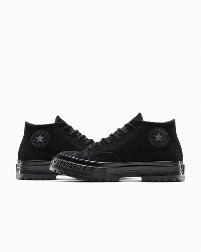 Converse Chuck 70 National Suede - Black/Black/Black - A16370c