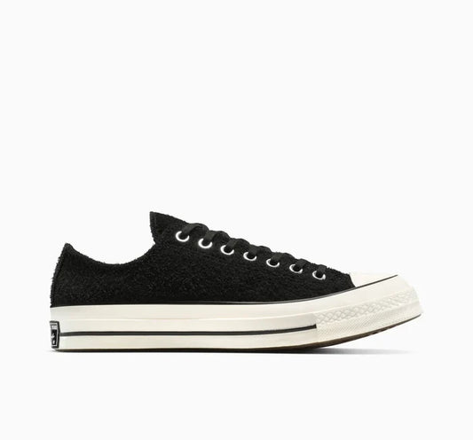 Converse Chuck 70 Suede Low Sneakers - Black/Egret/Black - A14662c
