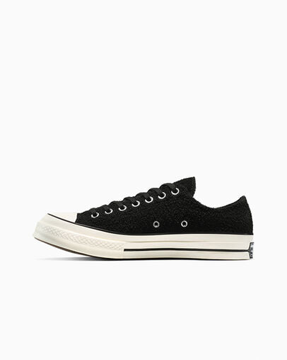 Converse Chuck 70 Suede Low Sneakers - Black/Egret/Black - A14662c
