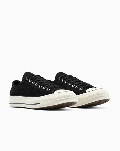 Converse Chuck 70 Suede Low Sneakers - Black/Egret/Black - A14662c