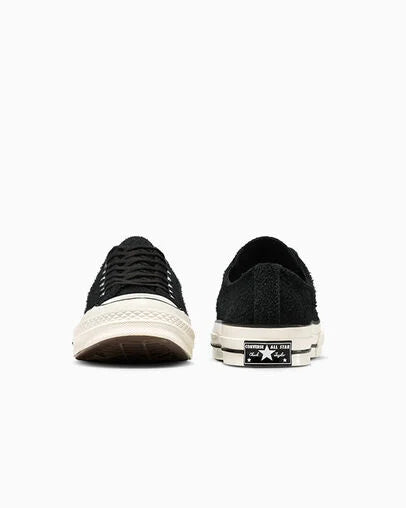 Converse Chuck 70 Suede Low Sneakers - Black/Egret/Black - A14662c