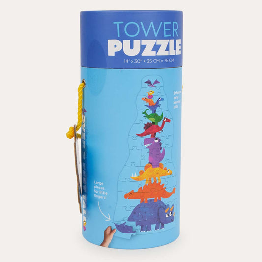 Crocodile Creek 30 piece Tower Puzzle Dinosaur