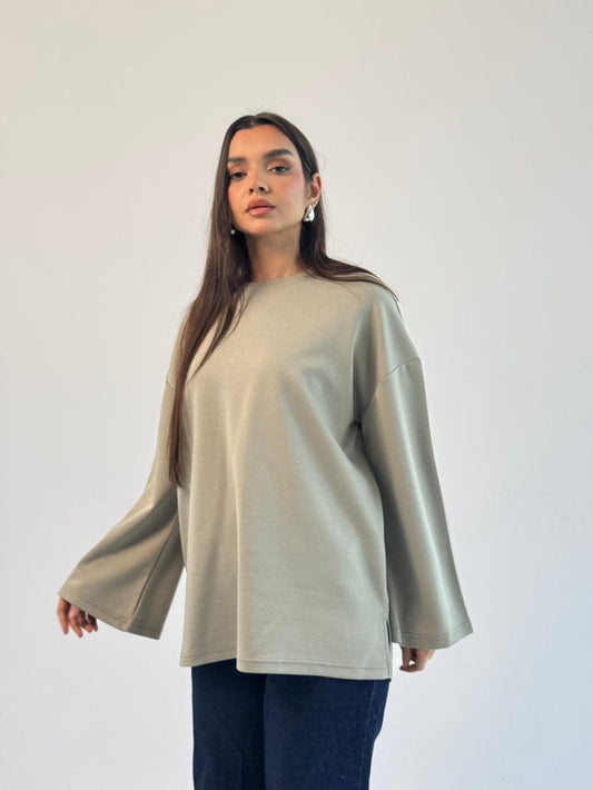 Daily Comfort Blouse - Olive