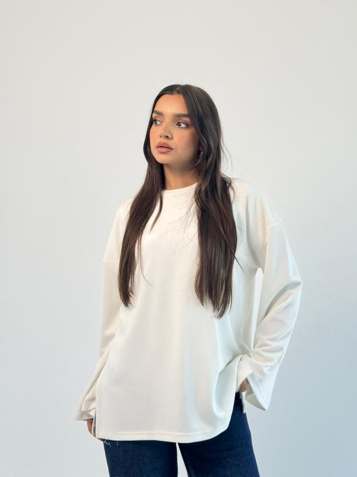 Daily Comfort Blouse - White