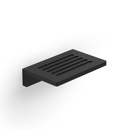 decor walther | CORNER series | soap dish wall mounted | matte black