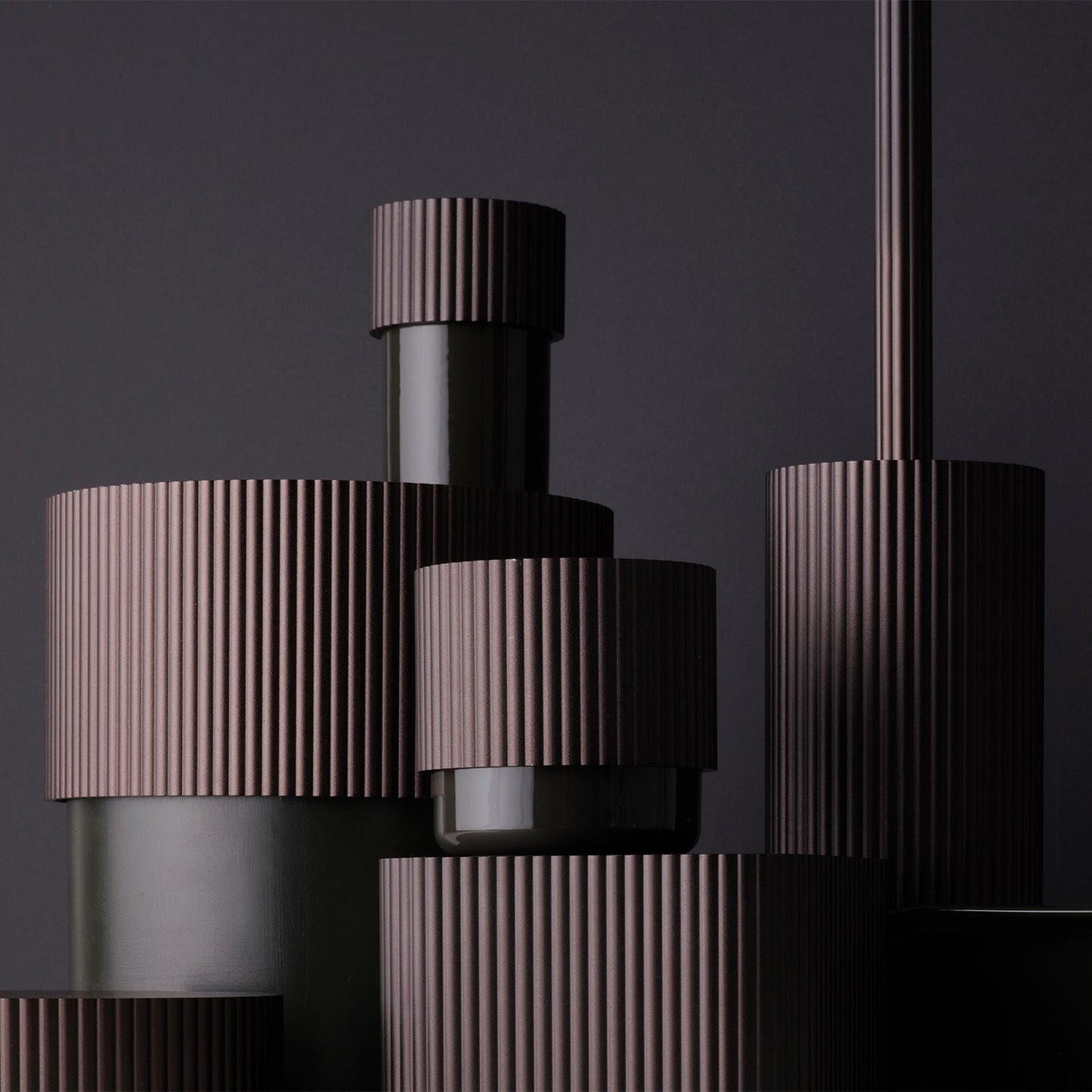 decor walther | OF.LINE series | tissue box | mocca + moor