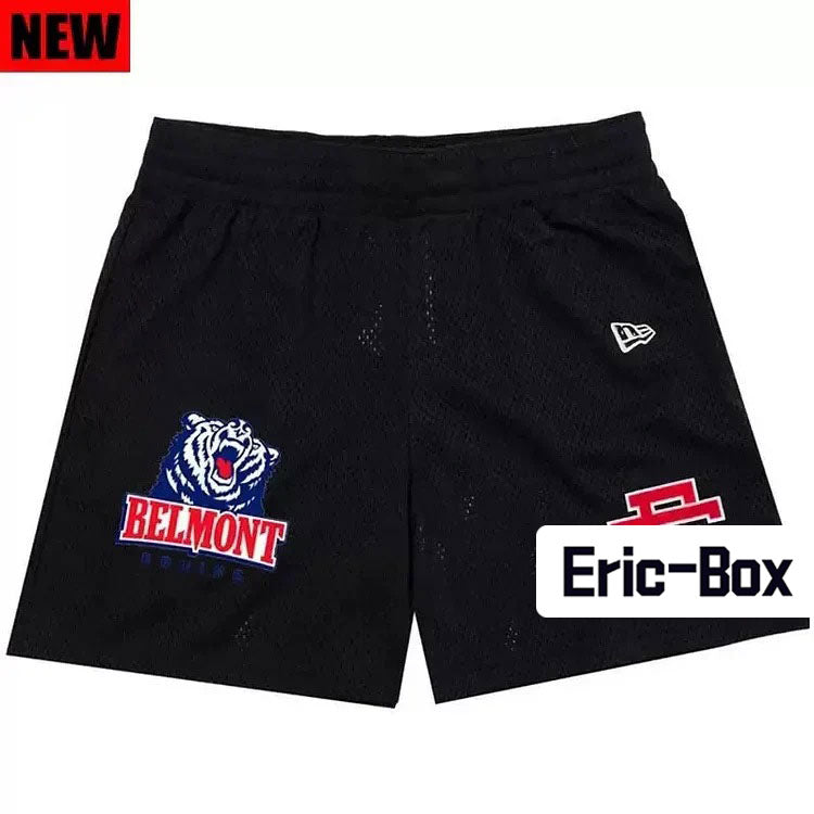 Bear Black Mesh Shorts