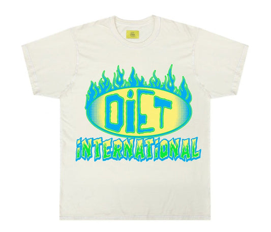 Diet Starts Monday INTL Flame Tee - Antique White
