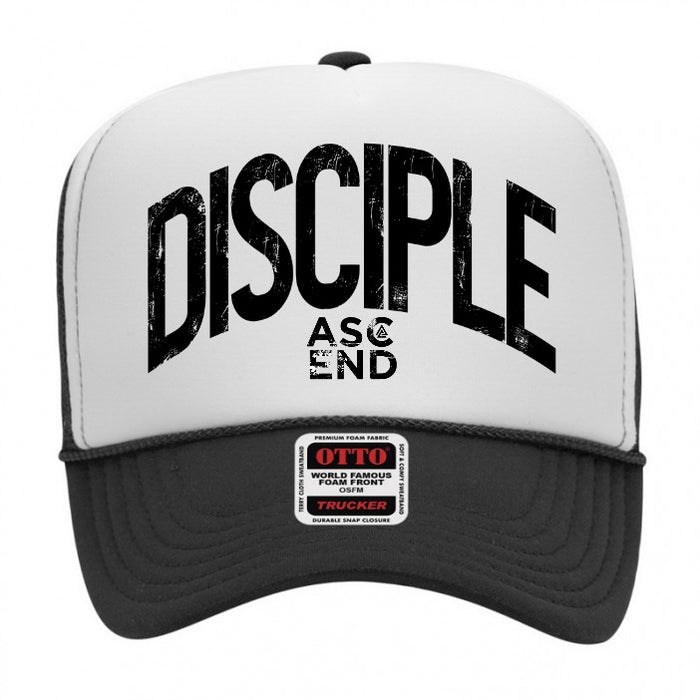 Disciple Trucker Hat - White/Black