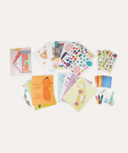 Djeco 6 Crafts Activity Pack Animal Houses