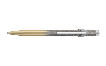 Caran d'Ache 849 Ballpoint Pen - Cosmic Blue - Gold - Special Edition