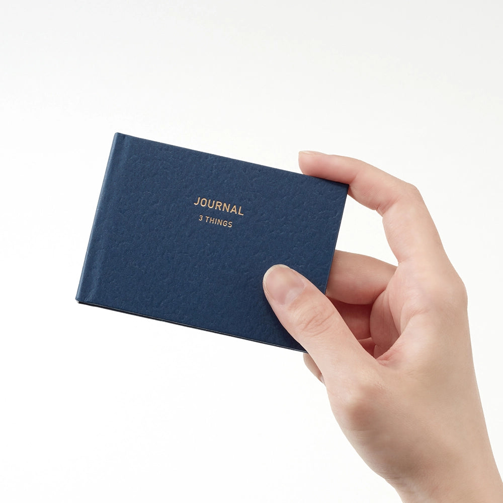 DAIGO Mini Date-Free Diary - Easy Journal 3 Things