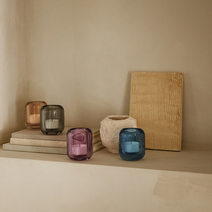 eva solo | acorn tealight candle holder set | amber - DC