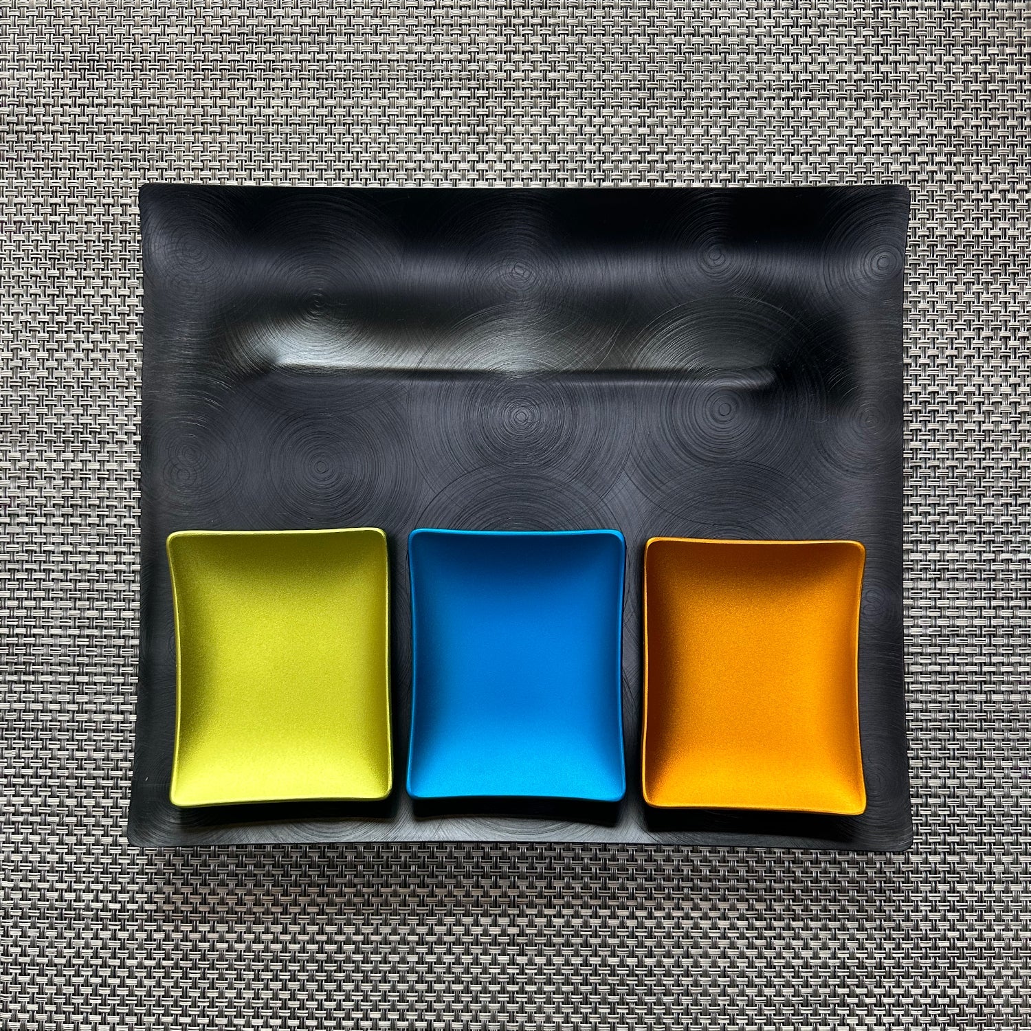 fink | tapas condiment tray | turquoise