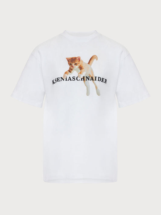 Buy Flying Kitten T-shirt – Tops by Ksenia Schnaider | Ethical & Sustainable Fashion