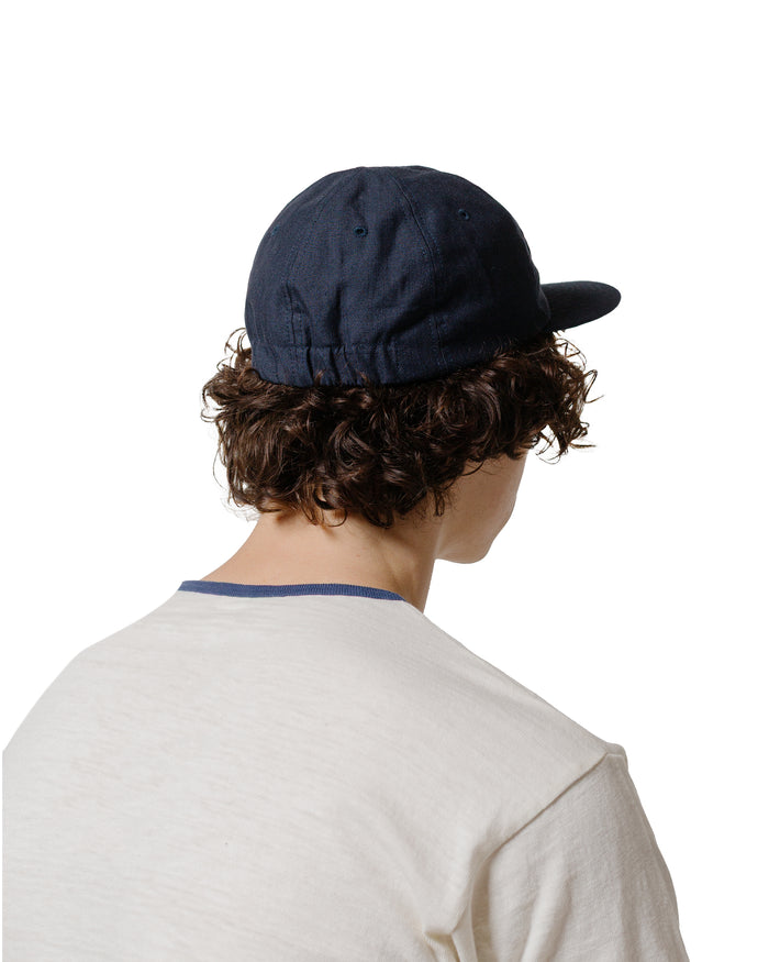 lost & found Found Feather Found Feather Classic 6 Panel Baseball Cap Cotton Linen CoolMAX Navy