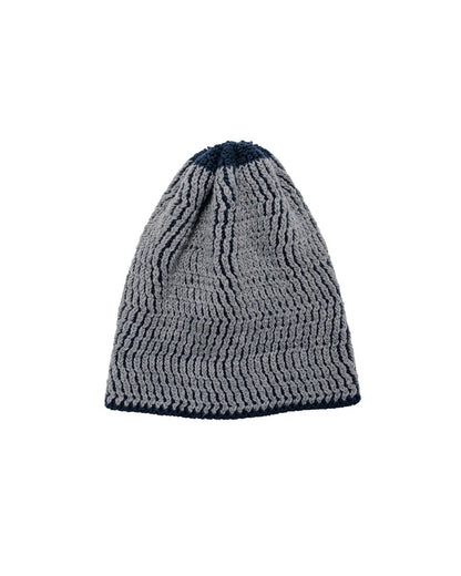Found Feather Wave Skully Navy Grey