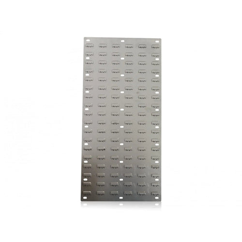 Galvanised Steel Louvred Panel XL