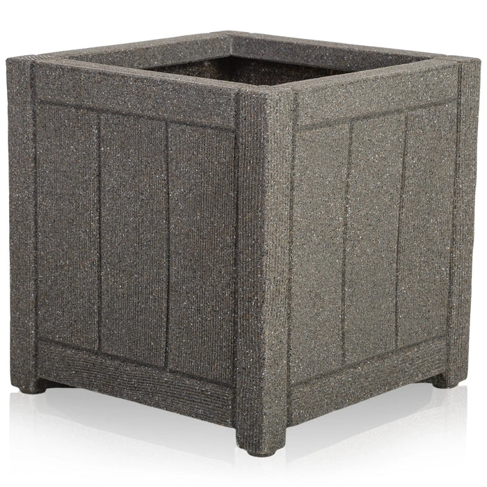 Granite Effect Plastic Planter Strata