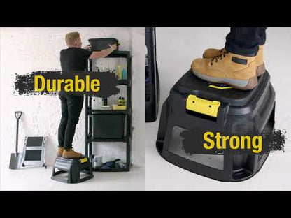 Heavy Duty Step Stool with handle and removable caddy Strata