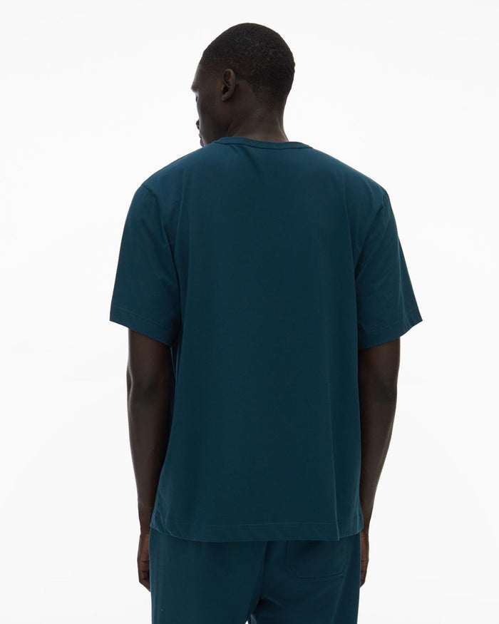 Helmut Lang Mens Micro-Mix Tee - Neptune