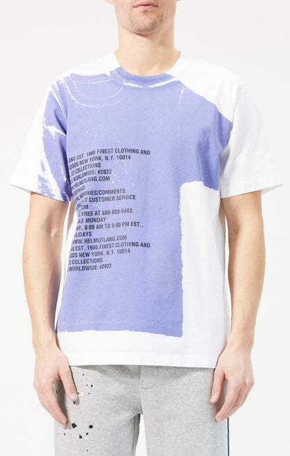 Helmut Lang Stencil Tee - White