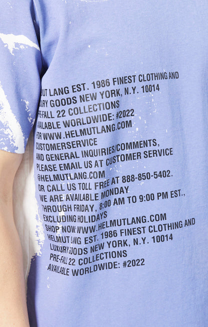 Helmut Lang Stencil Tee - White