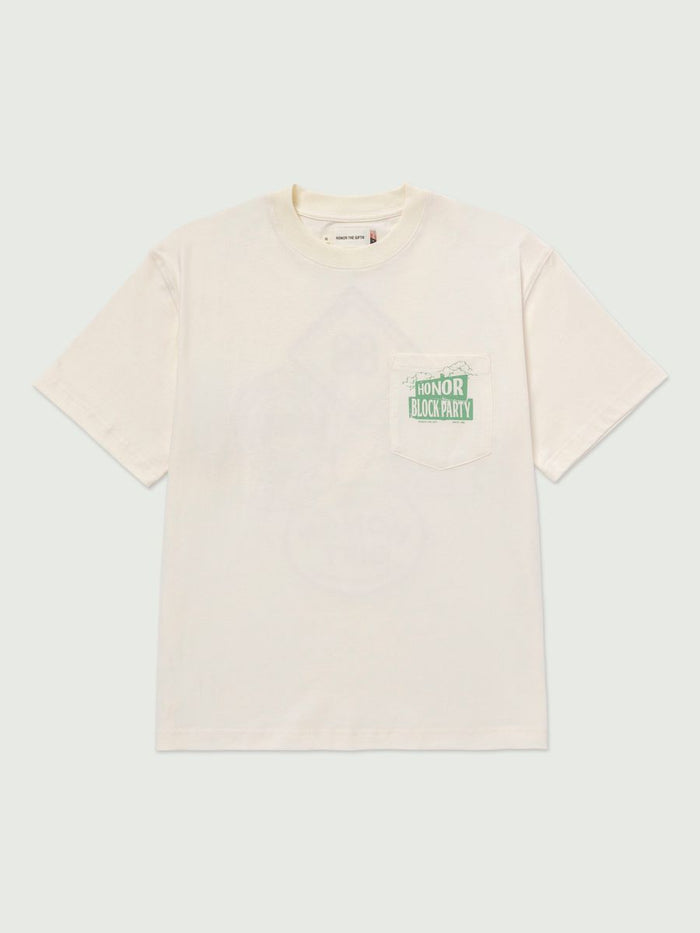 Honor The Gift 88 Block T-Shirt - Bone
