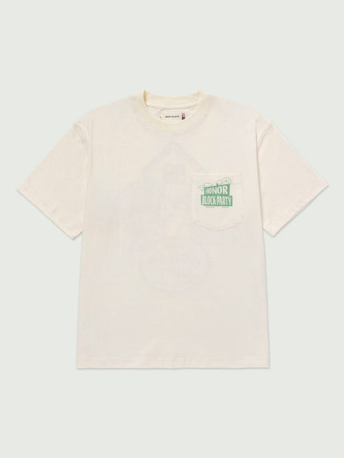 Honor The Gift 88 Block T-Shirt - Bone