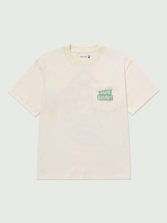 Honor The Gift 88 Block T-Shirt - Bone