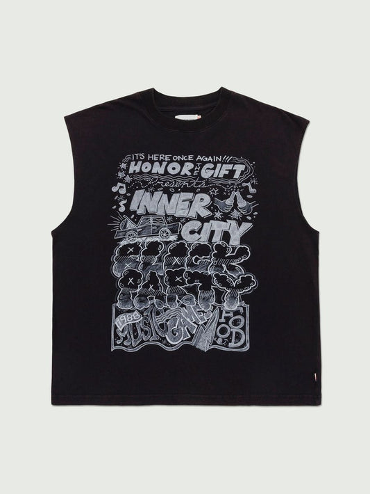 Honor The Gift Block Party Cut-Off - Black