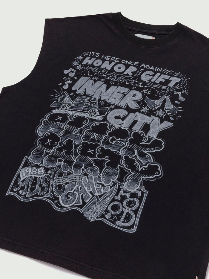 Honor The Gift Block Party Cut-Off - Black