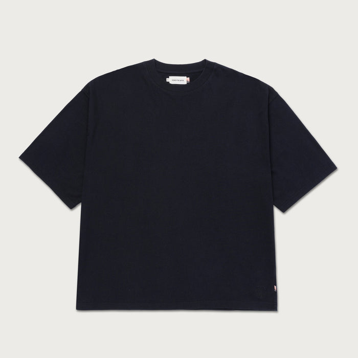 Honor The Gift Crest Logo Box Tee - Black