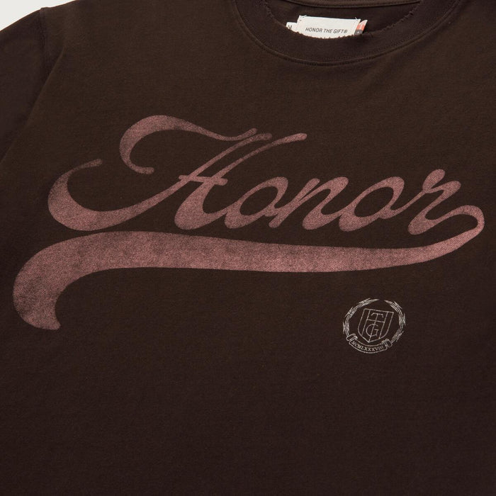 Honor The Gift Holiday Script S/S Tee - Black