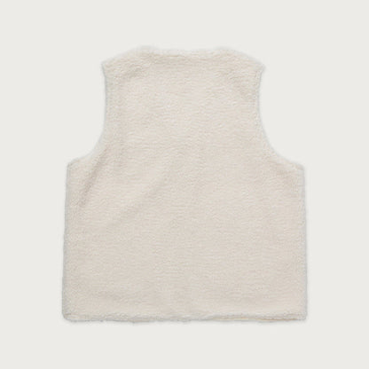 Honor The Gift Teddy Notes Vest - Cream
