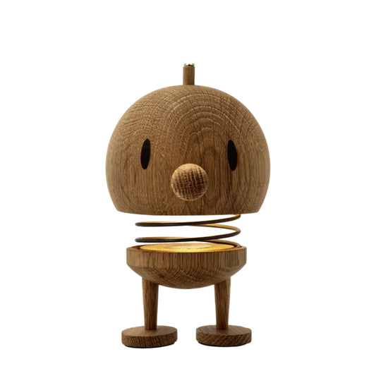 hoptimist | cordless led lamp | oak large
