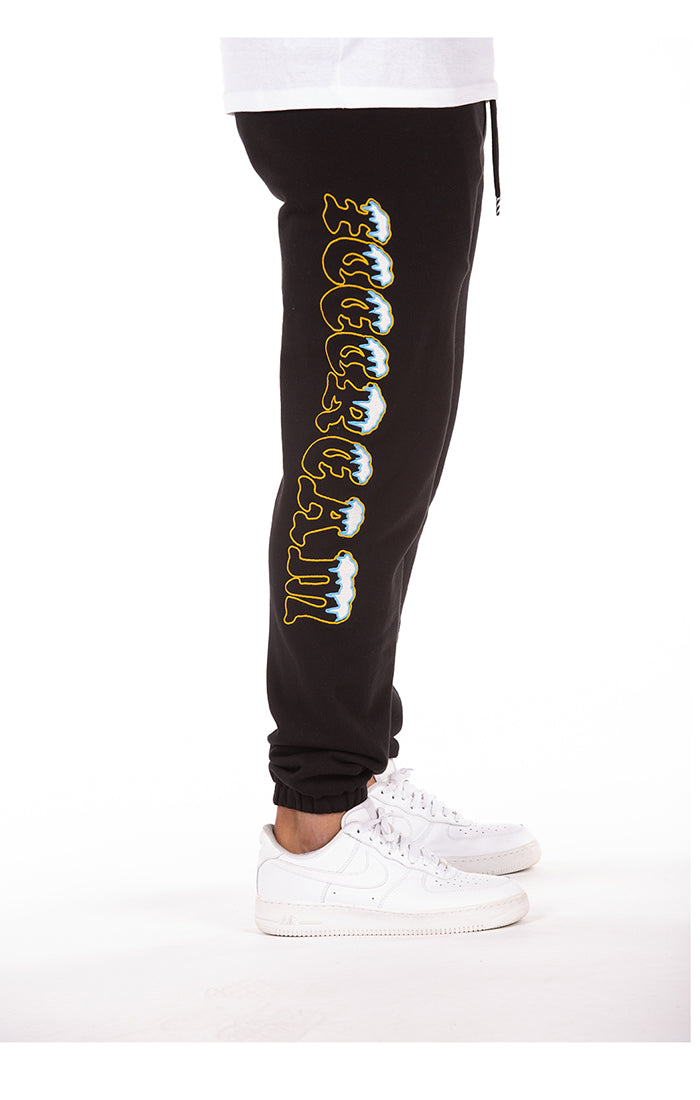 ICECREAM freezer sweatpant - black