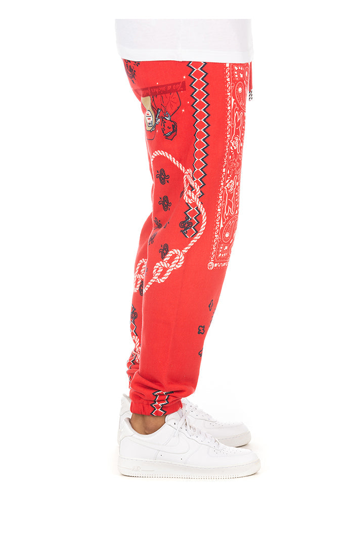 ICECREAM gasoline sweatpant - tomato
