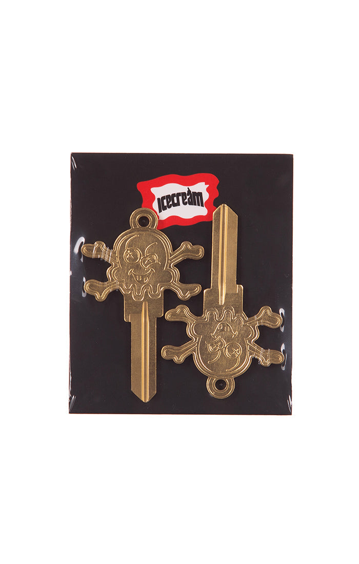 ICECREAM keys open doors - pseudo gold