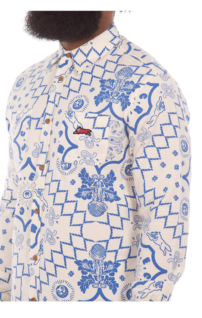 ICECREAM the bands ls woven - antique white
