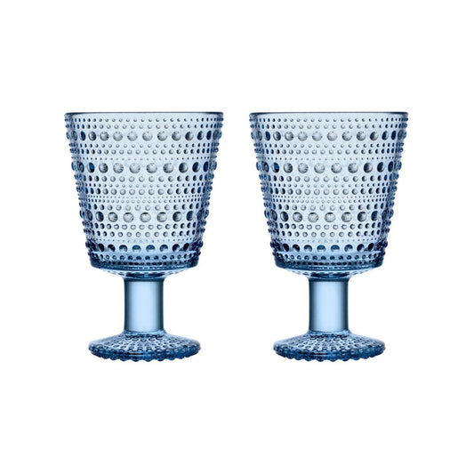 iittala | kastehelmi universal glass | set of 2 | aqua ~ DC