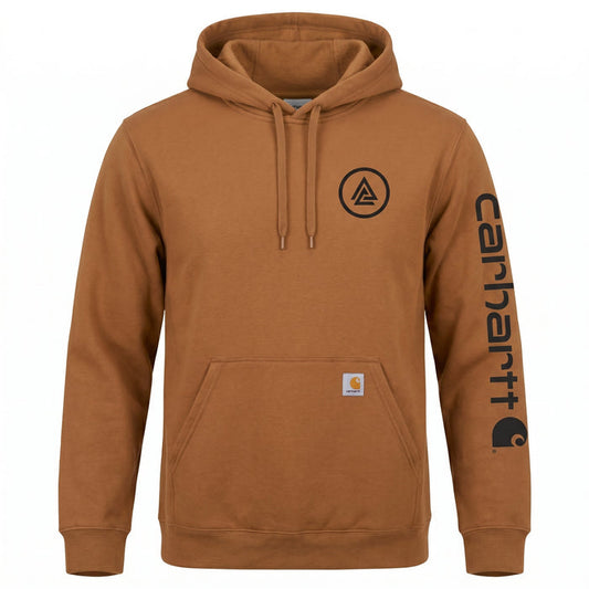 Jesus Is King - Carhartt Brown - Hoodie