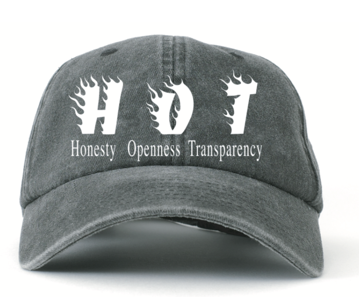 JUNGLES Hot Distressed Cap - Washed Black