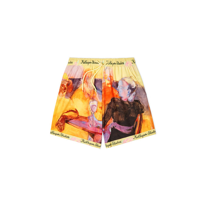 KidSuper Studios Printed Shorts - Yellow