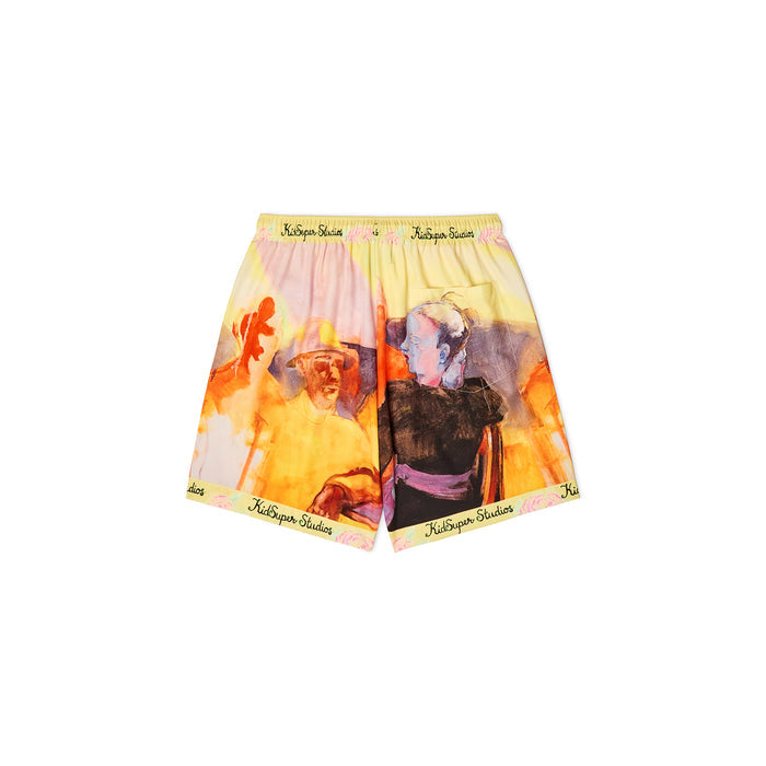 KidSuper Studios Printed Shorts - Yellow