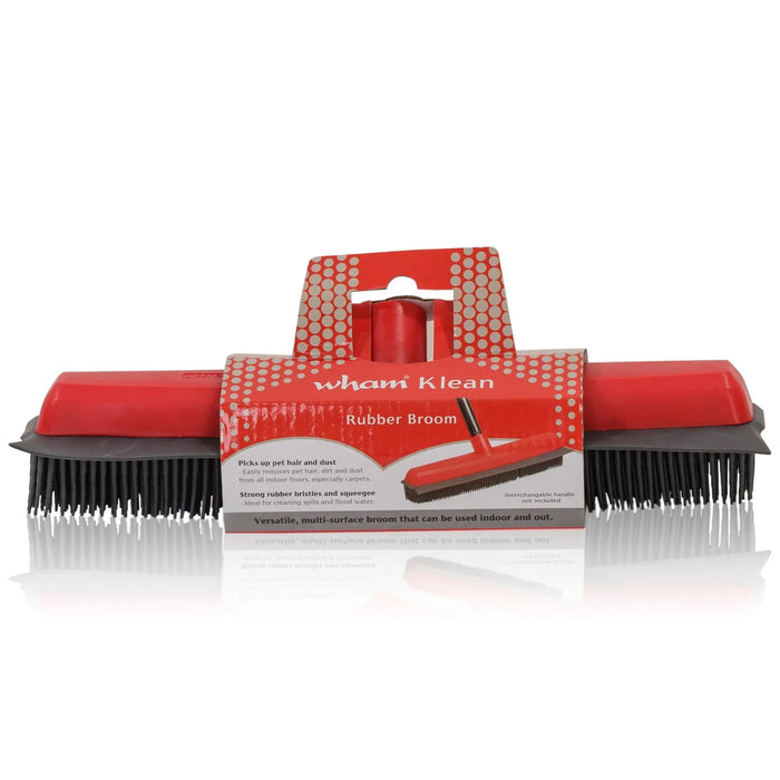 Klean Rubber Broom Head Wham Storage