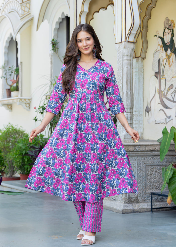 KOTA DORIA LAVENDER PLEATED